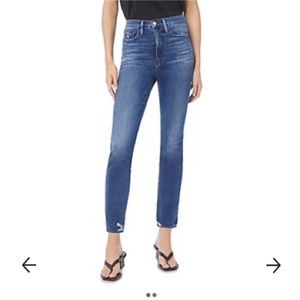 FRAME Denim Le Sylvie Crop Jeans in Edgewater Chew NWOT